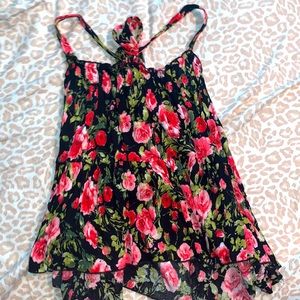 Floral tank top
